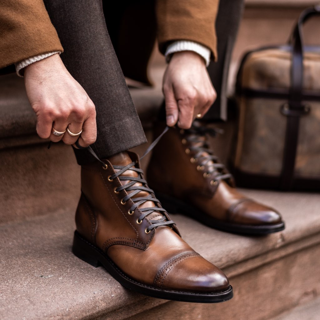 [S] Captain Brogue | Golden Brown