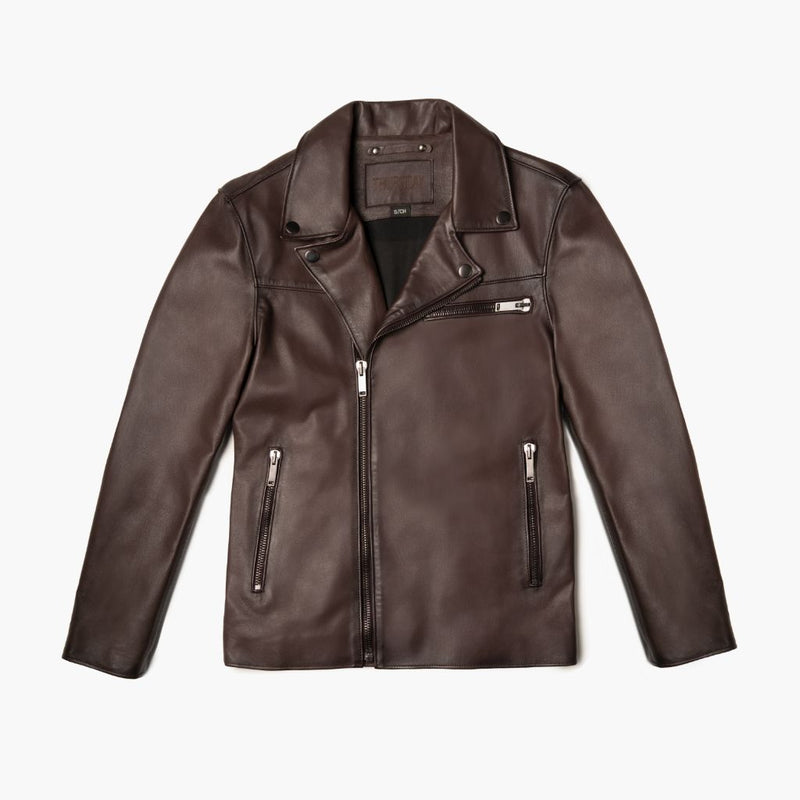 [W] Motorcycle Jacket | Old English
