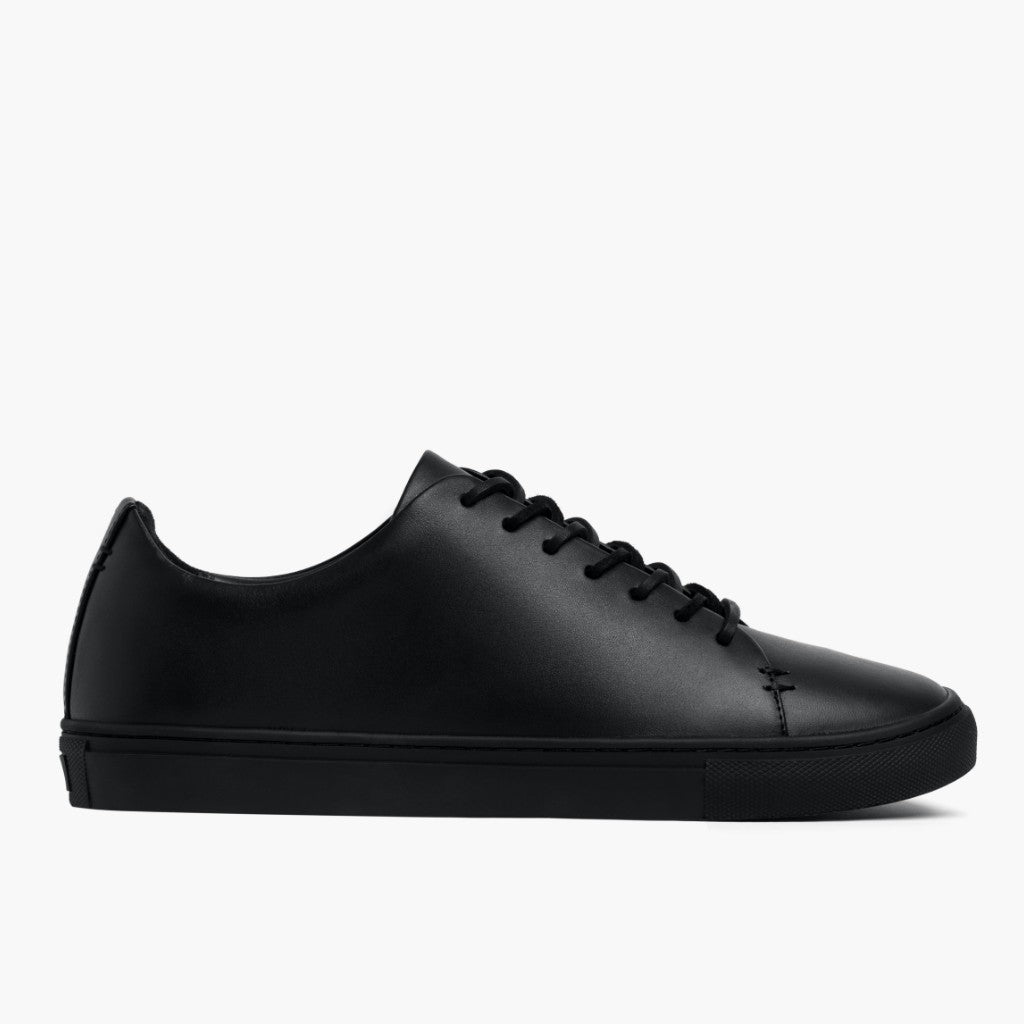 [S] Premier Low Top | Black Vachetta