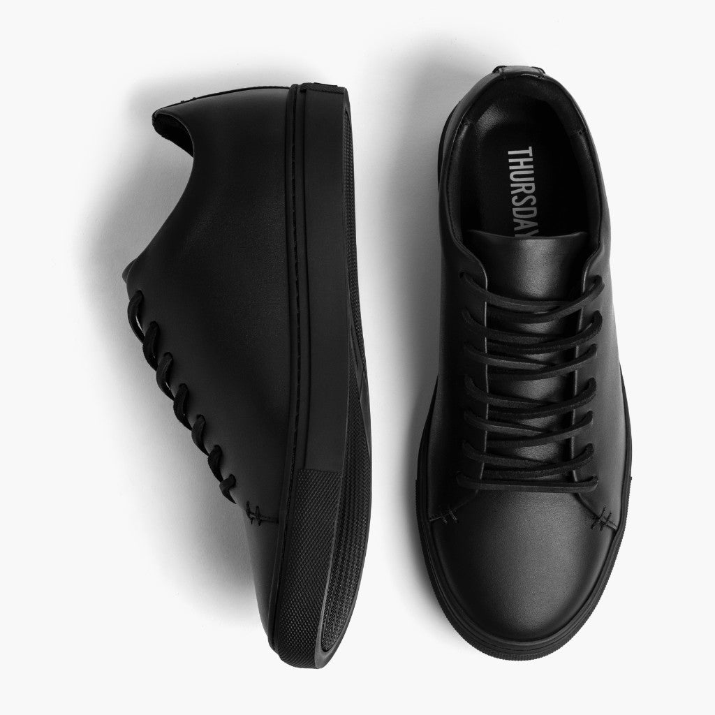 [S] Premier Low Top | Black Vachetta