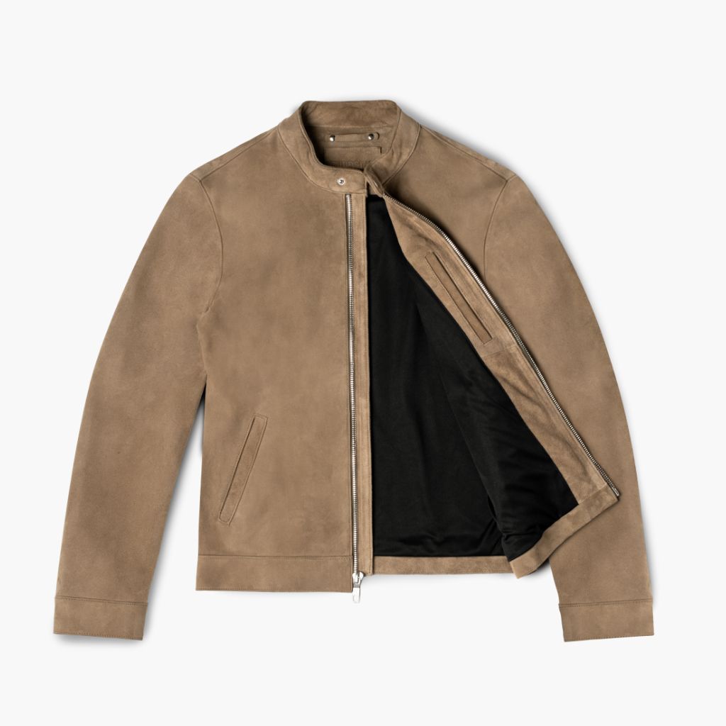 [S] Racer Jacket | Taupe