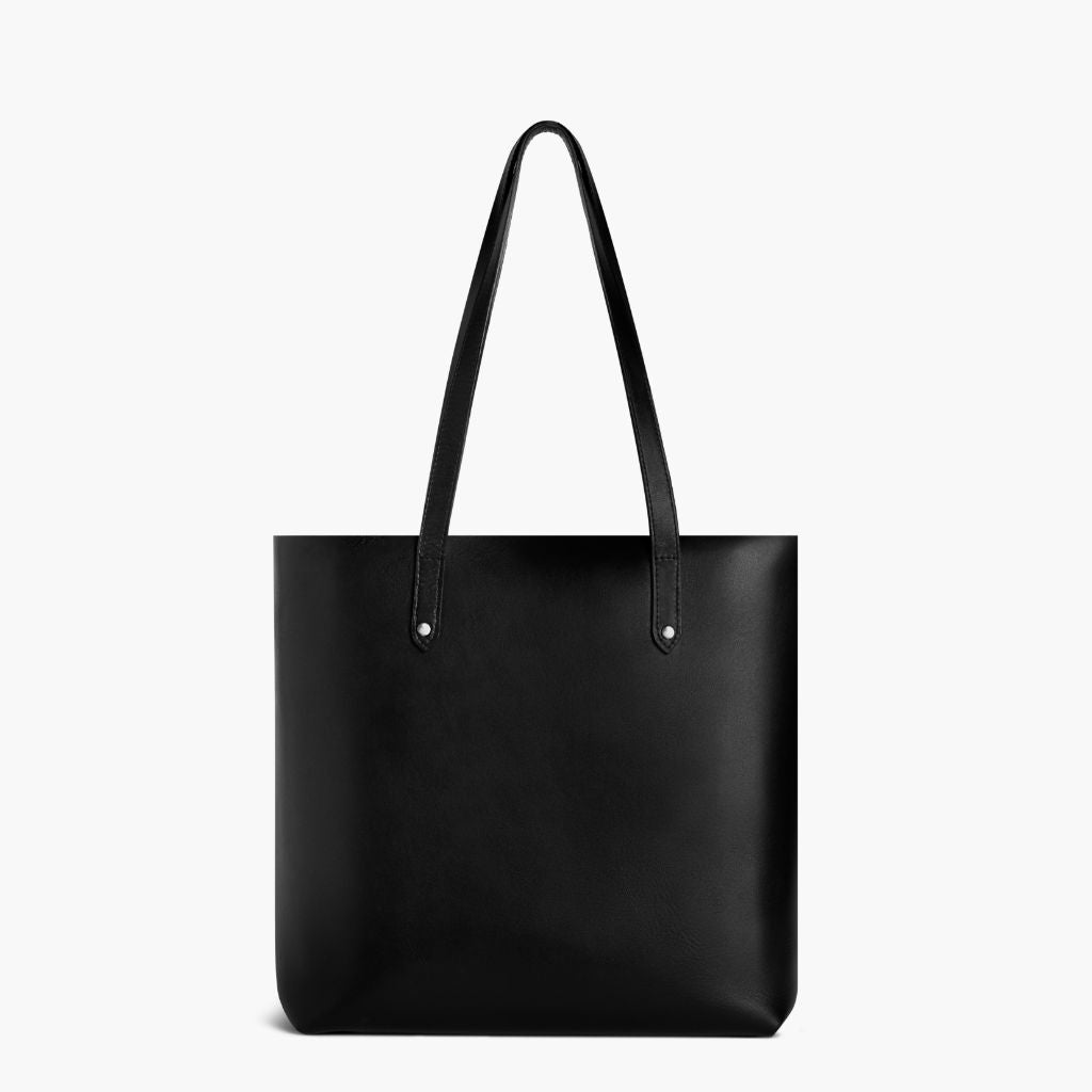 Everyday Tote | Black (L) (Silver)