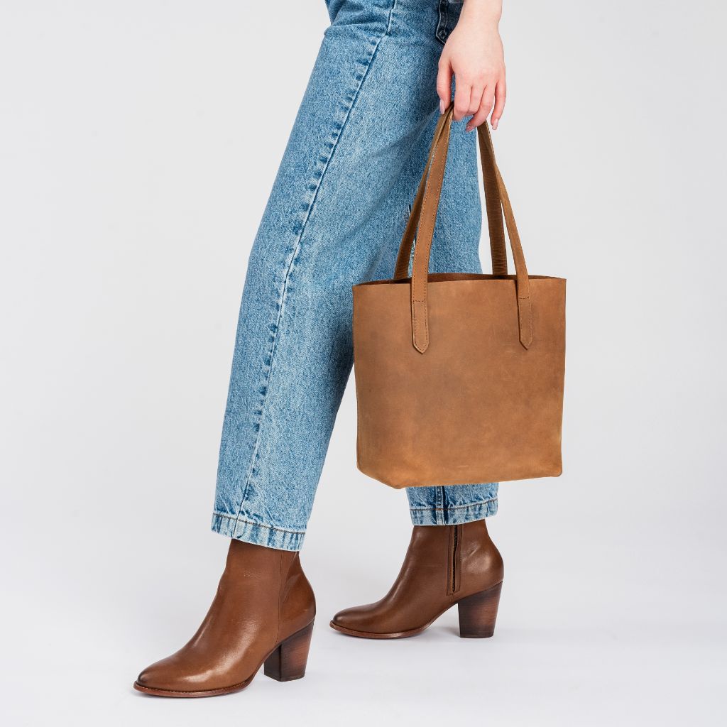 Everyday Tote | Vintage Cognac (S)