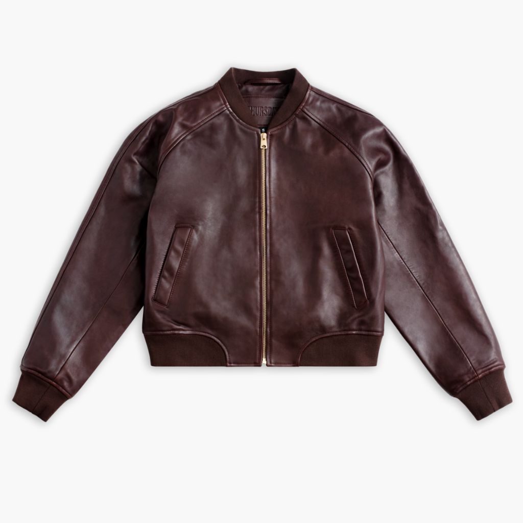 Bomber Jacket | Oxblood